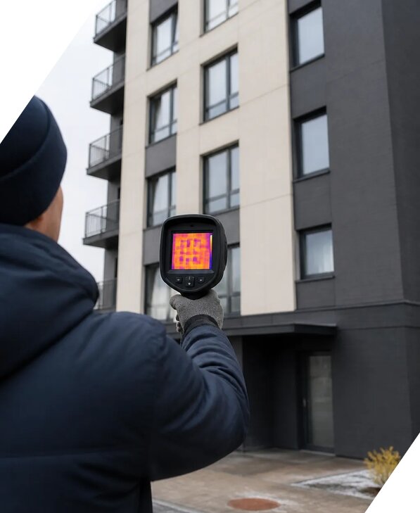 Тепловизионное обследование зданий в Борисоглебске от 5202 р. | ЭкспертизаРоссия